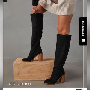 Vici Saint Slouch Boot Black